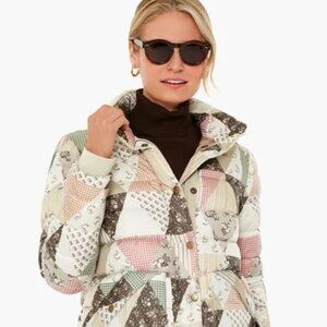 Tuckernuck Patchwork Quilted Jacket, Size XS